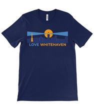 Load image into Gallery viewer, Canvas Unisex Crew Neck T-Shirt Love Whitehaven

